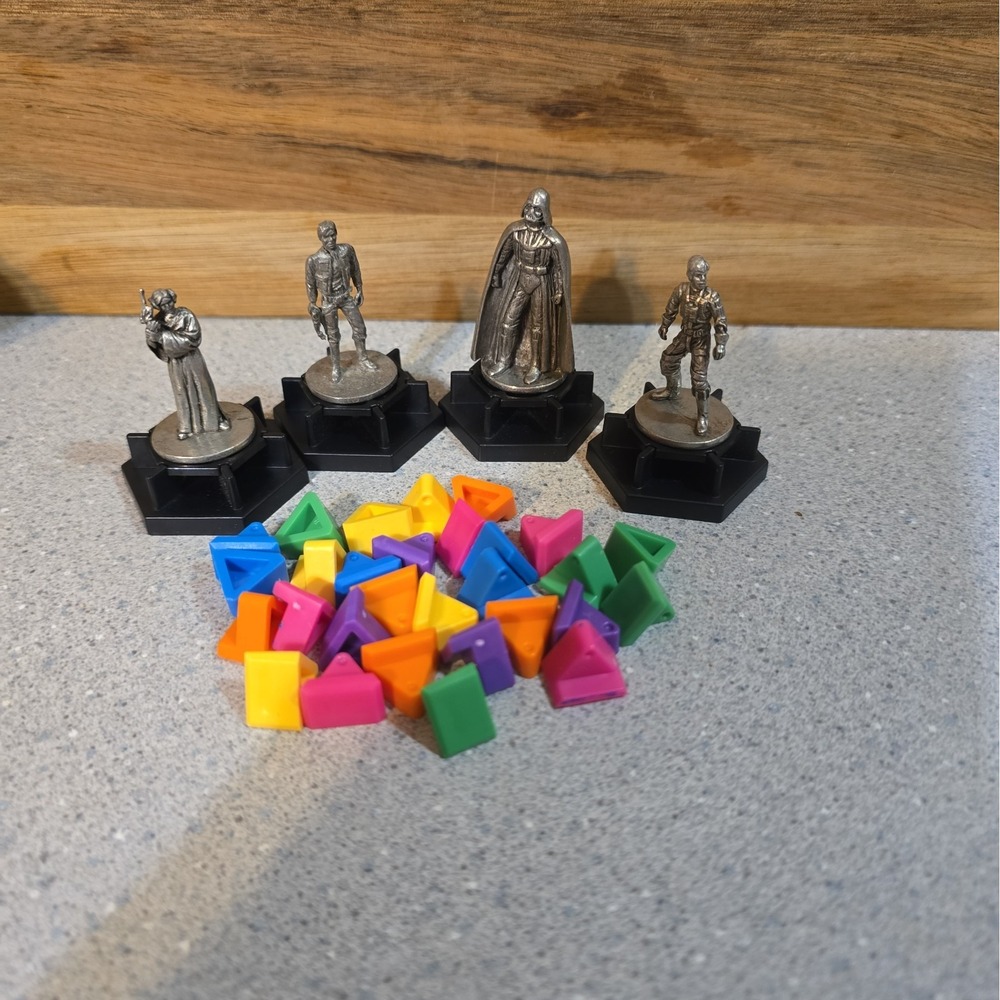 1997 Star Wars Trivial Pursuit Classic Trilogy Token Set Replacement Piece Parts